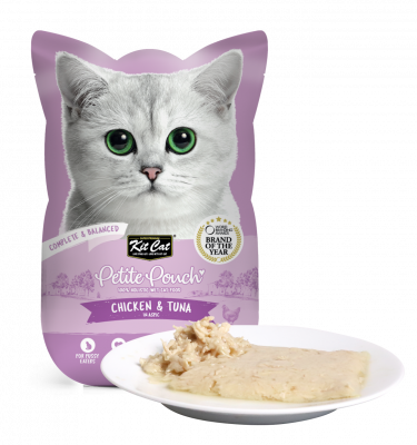 キットキャット プティパウチ チキン&ツナ70g