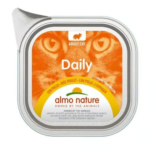 almo nature チキン入りのソフトムース・キャット(アルモネイチャー)