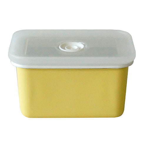 真空琺瑯ストッカー イエロー S