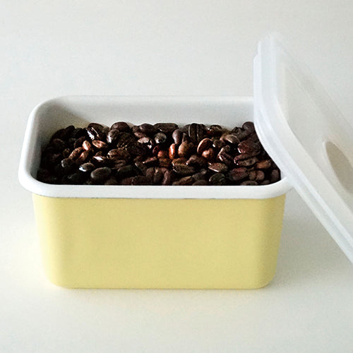 真空琺瑯ストッカー イエロー S