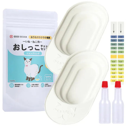 【尿提出用スポイト・ｐH試験紙付き】いぬ・ねこ用おしっこチェックセット nyanpling®