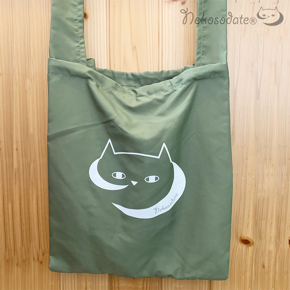 Kururi rucksack bag with cat sodate logo