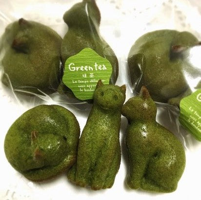 ねこフィナンシェ（抹茶）